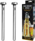 DERNORD Beer Chiller Stick - 2 Pack Stainless Steel Drink Chiller Sticks for Bottled Drinks and Wine