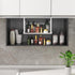 PEKGRIL 2 Pack Under Shelf Basket, Heavy Duty White Hanging Storage Basket for Kitchen, Pantry, Desk, Cabinet