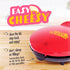 Taco Tuesday Deluxe Electric Quesadilla Maker, 10-inch 6-Wedge with Extra Stuffing Latch, Red