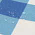 Set of 6 Blue and White Plaid Cloth Placemats, Washable Table Mats with Buffalo Design for Dining Table