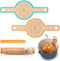 GUYDREMAT Bread Sling, Perfect Silicone Baking Mat for Sourdough Bread, 2 Pieces with Storage Band