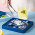 Puzzles Ice Cube Trays, Easy Release Silicone Ice Mold for Juice, Beverages, Cocktail, Tea, Coffee