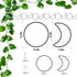18 Vodolo Pcs Chain Trellis for Climbing Plants Indoor Outdoor,Wall Plant Vine Climbing Support for Potted