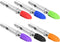 6 Pieces Mini Silicone Tip Tongs, 7 Inch Kitchen Serving Tongs, Small Metal Locking Tongs for Salad Grilling, 6 Colors