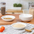6 Pack Ceramic Dip Bowls, 3 OZ White Soy Sauce Dishes for Serving Tomato Sauce, Soy, BBQ Party Supplies