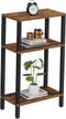 TUTOTAK Small Side Table, Narrow End Table, Skinny Sofa Table, Slim Nightstand,