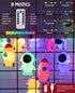 20 AceList LED Space String Lights, Magical Rocket and Astronaut Decor | USB&Battery Powered for Children's/Kids'