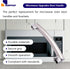 New Upgrade WB15X21101 Microwave Door Handle for GE Microwave PSA9120SF1SS, Replaces 3025571 AP5790530