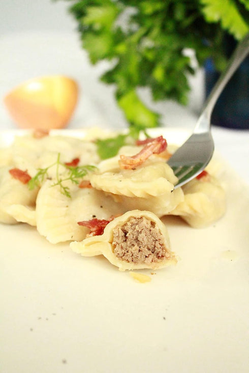 Small Pierogies, Dumplings, Uszka Press/Maker, Makes Four Small Pierogies at Once