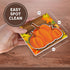 3dRose CST_149967_3 Group of Pumpkins Ceramic Tile Coasters, Set of 4