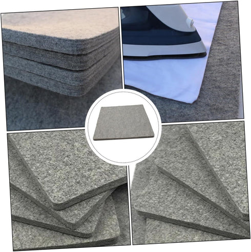 FOMIYES Felt Ironing Pad, Portable Ironing Mat, Wool Ironing Board Pad for Hot Pressing, Tabletop Ironing Mat