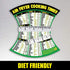 Air Fryer Cooking Times Magnetic Cheat Sheet, Extra Large 11” x 8.5” Quick Reference Guide for Airfry Foods