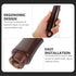 2pcs Wooden Pot Handle for Grill Pan, Universal Detachable Grip Replacement for Wok Frying Pan
