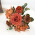Artificial Flowers, Fake Peony Silk Flowers Hydrangea Bouquet Decor, Faux Camellia for Home Living Room Centerpieces