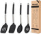Kitchen Utensils Set of 4 Pack - Silicone Cooking Utensils for Nonstick Cookware, BPA Free, Dishwasher Safe
