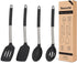 Kitchen Utensils Set of 4 Pack - Silicone Cooking Utensils for Nonstick Cookware, BPA Free, Dishwasher Safe