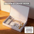 Rorgam 5 1 Decorative Books for Home Decor - in Aesthetic Linen Boxes Enhance Your Coffee Table, Bookshelf or Mantel