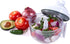 Salsa Master Salsa Maker, Food Chopper, Mixer and Blender, Manual Processor, White
