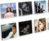 Hulaed 8 Pack Vinyl Record Shelf Wall Mount, 12 inch Record Holder for