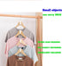 Clothes Hanger Connector Hooks, 50PCS Plastic Cascading Hangers for Space Saving Organizer in Heavy Duty Closets