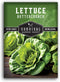 Buttercrunch Lettuce Seeds for Planting - Crisp Bibb Butter Lettuce Seeds for