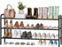 viewcare Long Shoe Rack for Closet, 3-Tier Extra Long Shoe Rack for