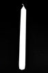 Rambue White Dinner Table Candle 9.5 Inch Long, Dripless Smokeless Burn 8 Hours, 10 Pack Candles