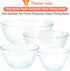 1 Pack Silicone Replacement Lids for Pyrex 7404-S 4.5 Quart Mixing Bowls, Extra Large Size, Dishwasher Safe