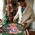 Propik Christmas Wreath Storage Bag - 30" Holiday Container with Clear Window, Tear Resistant Fabric