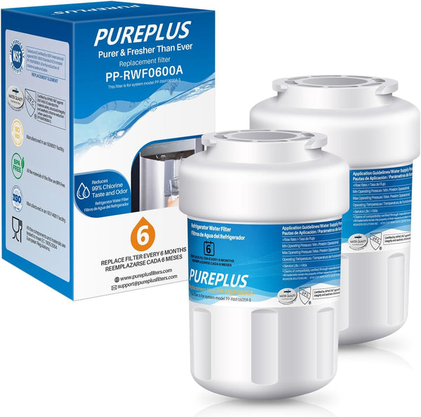 PUREPLUS Water Filter Replacement for Kenmore 469991, HDX FMG-1, MWFP, 2Pack