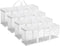 Fasmov White DVD Storage Bags, Hold up to 160 DVDs (40 Each Bag), Set of 4