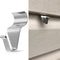 MIUKAA Vinyl Siding Hooks, 4-Pack Stainless Steel No Hole Clips for Outdoor String Lights and Decor