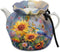 Sunflower Butterfly Hummingbird Tea Pot Dust Cover: Insulated Kettle Cover for Home Kitchen, Easy to Clean and Portable