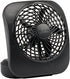 O2COOL Treva 5 Inch Battery Powered Fan, Portable Desk Fan with Compact Folding & Tilt Design, Black
