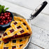 Flatware Pie Server, Stainless Steel Cake Pizza Cutter, Black