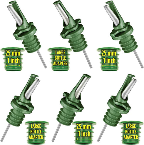 Olive Oil Spout for Olive Oil Dispenser - UK Patented Oil Pourer