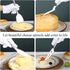 Berglander Cheese Knife Set of 5, Stainless Steel Cheese Cutter Slicer with Ergonomic Design