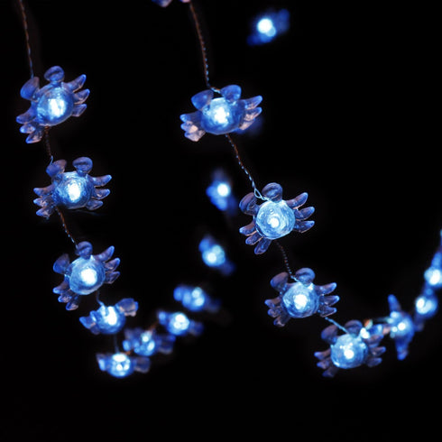 40 10 Impress Life Bay Marina Theme Ocean String Lights, LEDs Blue Crab ft Length Decorating Lights with Remote