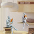 BEY-DMLS Reading Lady Statue, Lady Statue Decorative Female Figurine Thinker Statue Aesthetic Sculpture Room Decor