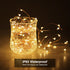 Efirisey in,33Ft 100 Fairy Lights Plug LEDs Copper Lights Warm White,Christmas Lights Indoor Outdoor,Led Fairy String