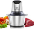 LINKChef Mini Electric Food Chopper, 5 Cup Food Processor, 1.2L 250W Meat Grinder with 4 Bi-Level Blades