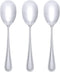 Super Elegant 3 Pc Set Heavy Duty Serving Spoon, Stainless Steel Basting Spoons for Buffet and Family Dining