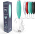 Elementi Milk Frother Wand - Powerful Handheld Electric Whisk & Mini Mixer for Coffee, Frappe, Latte, Matcha (Mint