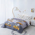 Set 4-Piece 3D Set, Cokouchyi Twin Size Comforter for Boys, Bed in a Bag, Construction Bedding Comforter Sheet Ultra