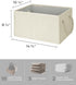 StorageWorks Large Storage Baskets for Organizing, Foldable Fabric Storage Bins with Handles, 3-Pack