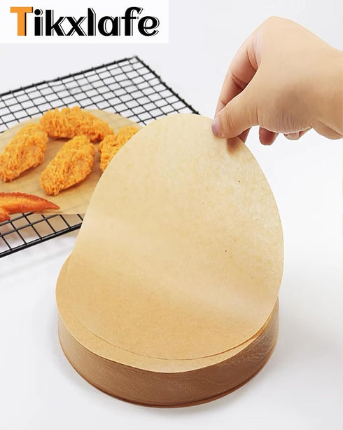 500 Pcs Parchment Paper Baking Sheets, Round 6 Inch Non-Stick Baking Parchment Circles