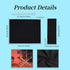 21.2" 16.1" Director Chair Canvas Replacement with Wood Stick, L x W Portable Cover for Directors Chair, Casual Home