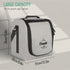 Large Hat Bag for Baseball Caps, Portable Organizer for Traveling & Moving, Holds 12-16 Caps, Grey