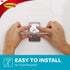Command 1 2 Command Soap Dish for Shower, Damage Free Hanging Bathroom Soap Dish, No Tools Bar Soap Holder, Satin