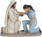 Dicksons Praying Nurse with Jesus 5 x 6 Resin Decorative Tabletop Figurine